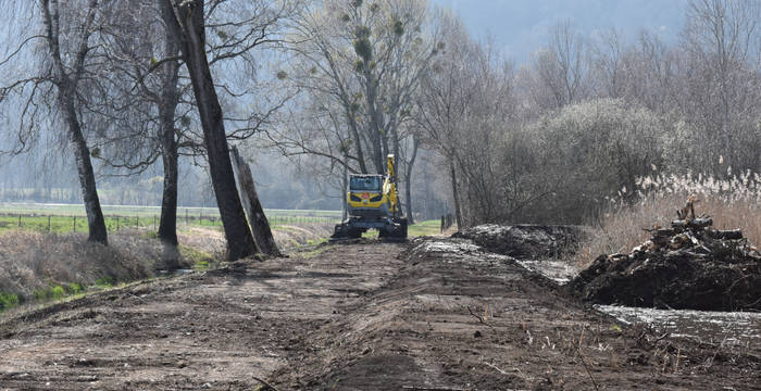 Construction d'une butte