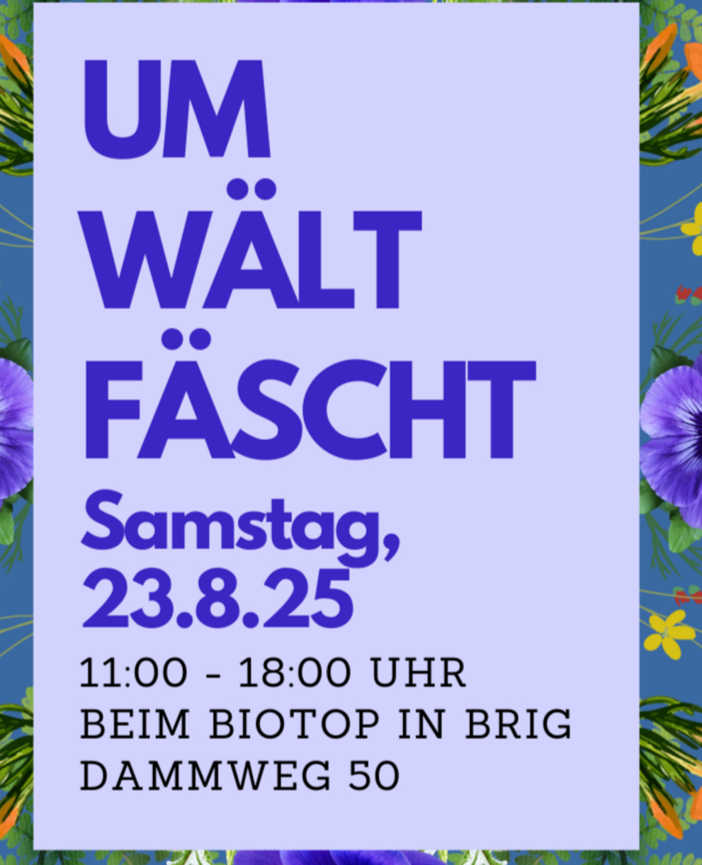 Flyer Umwältfäscht