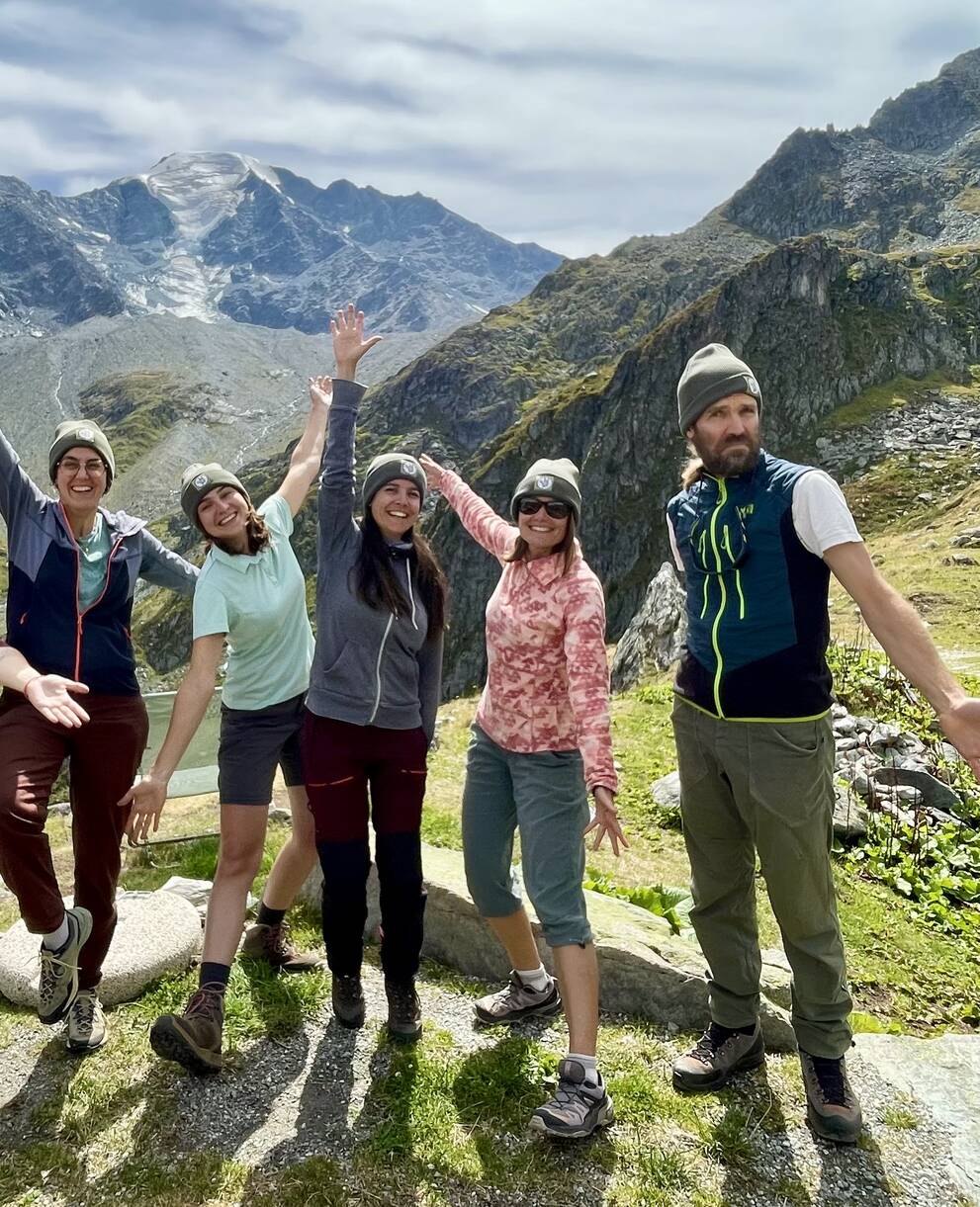 Les monos et le Petit Combin